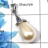 Pearl - SALE919 - Gorgeous Natural Freshwater Pearl Gemstone 925 Sterling Silver Designer Pendant