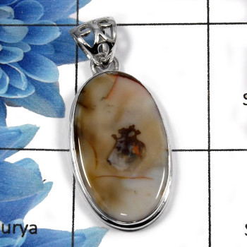 Agate SALE950 - Latest Collection Agate Gemstone 925 Sterling Silver Plain Setting Pendant Agate SALE950 - Latest Collection Agate Gemstone 925 Sterling Silver Plain Setting Pendant