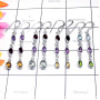 4 Pcs. Multi Cut Gmestone O - SBP991-Elegant Bejal Earring with Semiprecious Gemstone