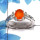 Carnelian Cut O - SCR762 - Awesome Natural Carnelian Gemstone Solid 925 Sterling Silver Casting Ring