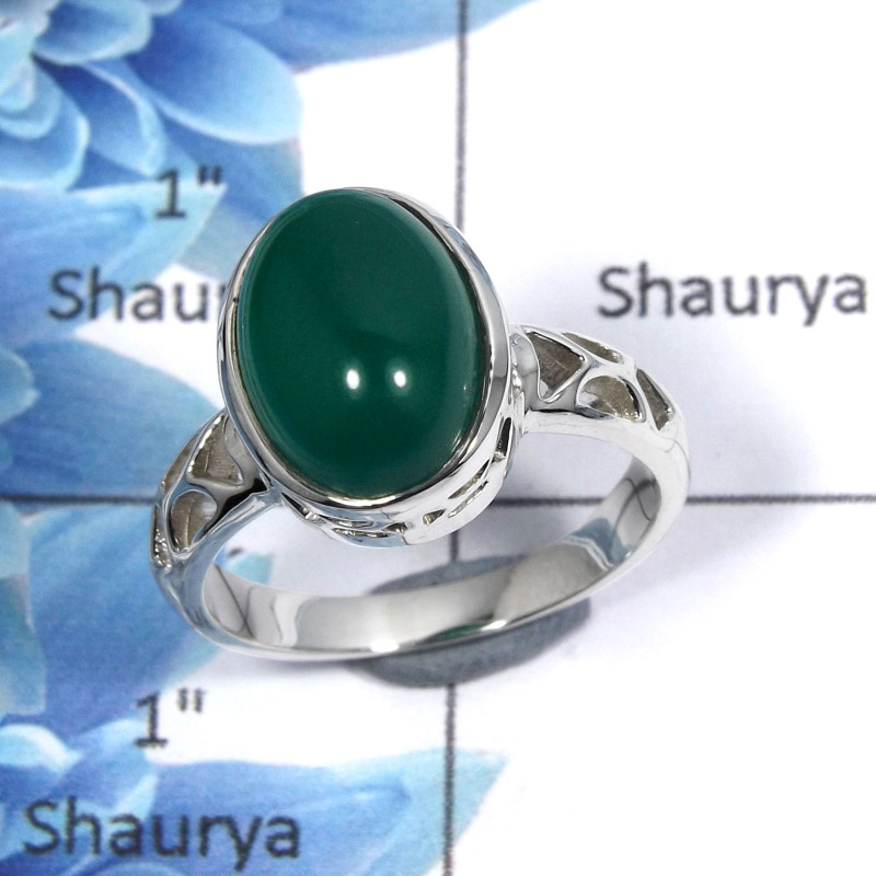 Green Onyx Cab C - SCR769 - Awesome Natural Green Onyx Oval Shape Gemstone 925 Sterling Silver Casting Ring Green Onyx Cab C - SCR769 - Awesome Natural Green Onyx Oval Shape Gemstone 925 Sterling Silver Casting Ring