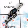 Mystic Quartz-D SD413-Party Wear Cut Gemstone Handmade Wholesale Pendant 925 Sterling Silver