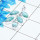 Larimar K - SD750-Genuine Gemstone 925 Silver Rose n Black Rhodium 925 Sterling Silver Pendant