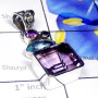 Amethyst E - SD940-Exclusive Silver Fancy Design Pendant
