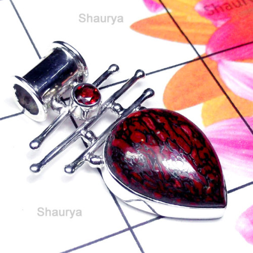 Dinosaur bone A - SD999-Unique Silver Designer Pendants