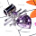Cut Amethyst E - SD999-Unique Silver Designer Pendants