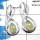 Prehnite Cab - E SDE533 - Awesome Natural Green Prehnite Gemstone Solid 92.5% Sterling Silver Designer Earrings