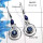 Kyanite & Lapis Cab - D SDE534 - Natural Blue Kyanite & Lapis Cab Gemstone 925 Sterling Silver Designer Earrings