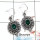 Green Onyx Cab - C SDE544 - Newly Arrival Lapis Gemstone 925 Sterling Silver Dangle Earrings