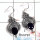 Amethyst Cut A - SDE545 - Solid 925 Sterling Silver Amethyst Cut Gemstone Designer Dangle Earrings