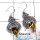 Citrine Cut - B SDE545 - Natural Citrine Cut Gemstone 925 Sterling Silver Designer Earrings