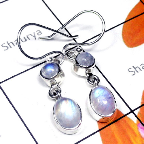 Rainbow D - SDE987-Exclusive Silver Designer Earring Rainbow D - SDE987-Exclusive Silver Designer Earring