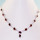 Garnet Cut F - SDN964-Sterling 925 Silver Manufacturer Semiprecious Gemstone Handmade Necklace SDN964