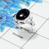 Black Onyx Gemstone Designer Ring SDR443-B- 925 Sterling Silver With Black Onyx Gemstone Wholesale Rings Black Onyx Gemstone Designer Ring SDR443-B- 925 Sterling Silver With Black Onyx Gemstone Wholesale Rings