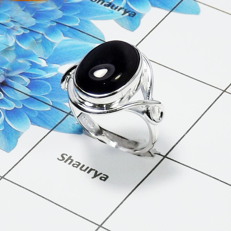 Black Onyx Gemstone Designer Ring SDR443-B- 925 Sterling Silver With Black Onyx Gemstone Wholesale Rings Black Onyx Gemstone Designer Ring SDR443-B- 925 Sterling Silver With Black Onyx Gemstone Wholesale Rings
