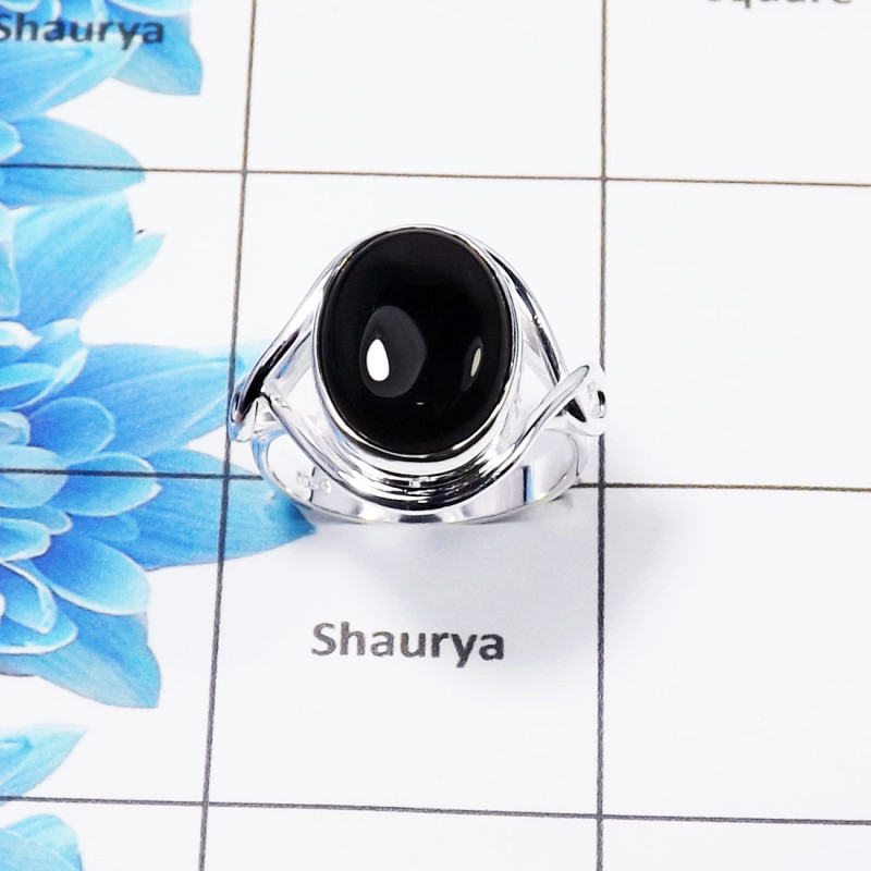 Black Onyx Gemstone Designer Ring SDR443-B- 925 Sterling Silver With Black Onyx Gemstone Wholesale Rings Black Onyx Gemstone Designer Ring SDR443-B- 925 Sterling Silver With Black Onyx Gemstone Wholesale Rings