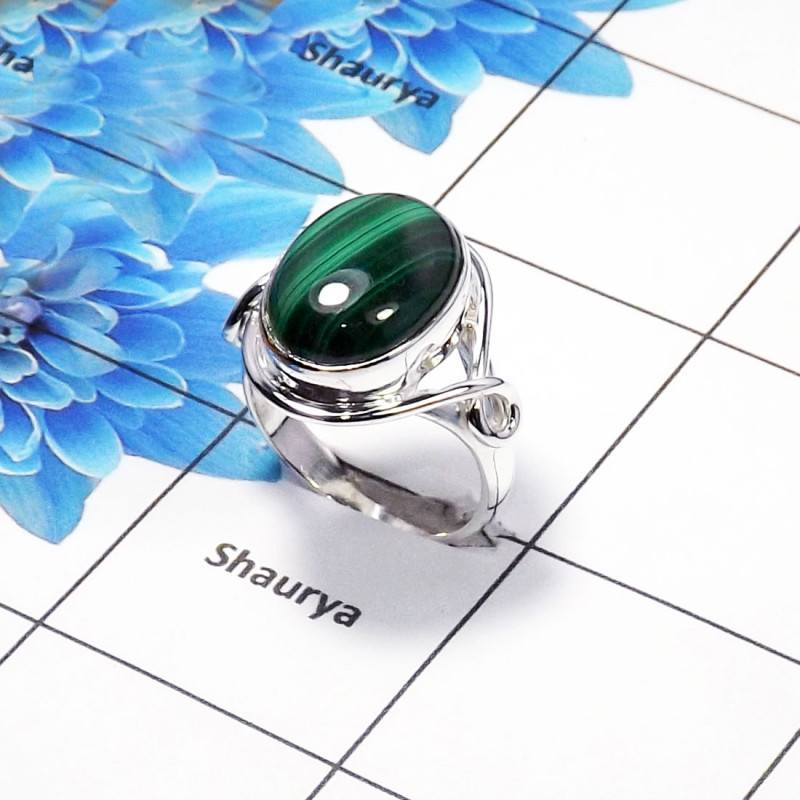 Malachite Gemstone Designer Ring SDR443-F- 925 Sterling Silver With Malachite Gemstone Wholesale Rings Malachite Gemstone Designer Ring SDR443-F- 925 Sterling Silver With Malachite Gemstone Wholesale Rings