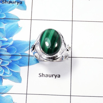 Malachite Gemstone Designer Ring SDR443-F- 925 Sterling Silver With Malachite Gemstone Wholesale Rings Malachite Gemstone Designer Ring SDR443-F- 925 Sterling Silver With Malachite Gemstone Wholesale Rings