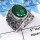 Malachite Ring-A SDR445-925 Sterling Silver Malachite Cab Handmade Designer Ring