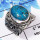 Blue Turquoise Ring-D SDR445-Natural Blue Turquoise 925 Sterling Silver Beautiful Design Handmade Ring