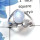 Rainbow Moonstone Cab D - SDR447 - Indian Company Made Solid 925 Sterling Silver Designer Ring