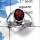 Garnet Cut B - SDR448 - Solid 925 Sterling Silver Natural Red Garnet 8x10mm Oval Cut Gemstone Designer Ring