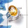 Citrine Cut D - SDR450 - Gorgeous Natural Citrine Cut Gemstone 925 Sterling Silver Designer Ring