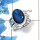 Labradorite Cab C - SDR451 - Natural Blue Fire Labradorite Gemstone Solid 925 Sterling Silver Designer Ring
