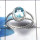 Blue Topaz Cut A - SDR459 - Gorgeous Natural Blue Topaz Cut Gemstone 925 Sterling Silver Designer Ring