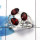 Garnet Cut G - SDR461 - Solid 92.5% Sterling Silver Natural Garnet Cut Gemstone Designer Ring