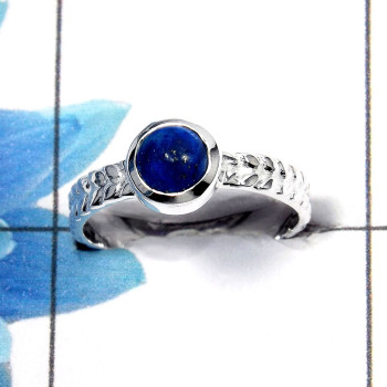 Lapis Cab O - SDR464 - Superb Natural Blue Lapis Gemstone Light Weight Designer Ring 925 Sterling Silver Lapis Cab O - SDR464 - Superb Natural Blue Lapis Gemstone Light Weight Designer Ring 925 Sterling Silver