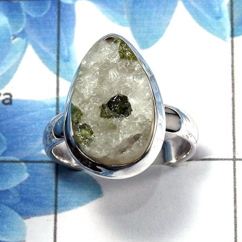 Tourmaline Specimen B - SDR477 - Solid 925 Sterling Silver Natural Tourmaline Specimen Gemstone Designer Ring Tourmaline Specimen B - SDR477 - Solid 925 Sterling Silver Natural Tourmaline Specimen Gemstone Designer Ring
