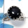 Black Onyx Cab O - SDR487 - Party Look Natural Black Onyx Cab Gemstone 925 Sterling Silver Designer Ring