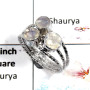 Rainbow Moonstone Cut - D - SDR503 - Natural Blue Fire Rainbow Moonstone Cut Stone 925 Silver Designer Ring