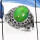 Green Turquoise-K SDR508-Amazing Cabochon Gemstone Handmade Fashion Ring 925 Sterling Silver