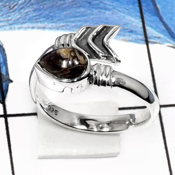 Turtella Jasper-B SDR510-Beautiful Handmade Designer Wholesale Ring 925 Sterling Silver Turtella Jasper-B SDR510-Beautiful Handmade Designer Wholesale Ring 925 Sterling Silver