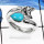 Blue Turquoise-O SDR510-Elegant Cabochon Gemstones Designer Rings 925 Sterling Silver