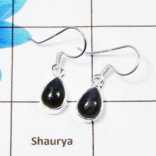 Labradorite Gemstone Earring SI2ER109-D 925 Sterling Silver Labradorite Gemstone Teardrop Earrings Labradorite Gemstone Earring SI2ER109-D 925 Sterling Silver Labradorite Gemstone Teardrop Earrings