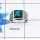 Turquoise Cab G - SMR996 - Stunning Blue Copper Turquoise Gemstone 925 Sterling Silver Casting Mens Ring