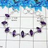 Amethyst Cut I - SPB909 - Amazing Multi Designed Bracelets With 925 Sterling Silver
