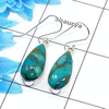 Blue Copper Turquoise Cab Earring D - SPE753-Latest Collection Pear Shape Solid 925 Sterling Silver Factory Handmade Earrings Blue Copper Turquoise Cab Earring D - SPE753-Latest Collection Pear Shape Solid 925 Sterling Silver Factory Handmade Earrings