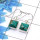Blue Copper Turquoise Cab Earring I - SPE753-Latest Collection Square Shape Solid 925 Sterling Silver Factory Handmade Earrings