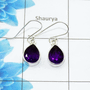 Stunning Amethyst Cut Earring F - SPE757-New Collection Pear Shape 925 Sterling Silver Factory Handmade Earrings