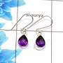 Stunning Amethyst Cut Earring O - SPE757-New Collection Pan Shape 925 Sterling Silver Factory Handmade Earrings