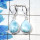 Larimar Cab A - SPE760-Leverback 925 Sterling Silver Factory Handmade Earrings