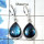 Labradorite Cab B - SPE760-Leverback 925 Sterling Silver Factory Handmade Earrings