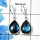 Labradorite Cab B - SPE760-Leverback 925 Sterling Silver Factory Handmade Earrings