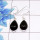 Black Onyx Cab F - SPE903-Amazing 925 Sterling Silver Factory Handmade Earrings