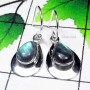 Labradorite O - SPE998-Cab Multi Gemstone Stunning Earring