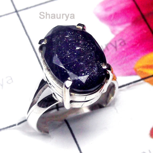 Iolite B - SPR997-925 Sterling Silver Gorgeous Gemstone Ring Iolite B - SPR997-925 Sterling Silver Gorgeous Gemstone Ring